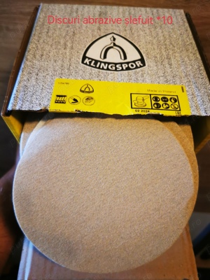 Smirghel /foi abrazive orbital pt tinichigerie, lemn etc, diferite granulații 