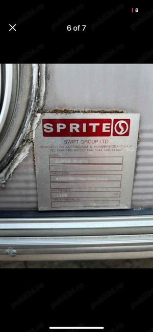 Ocazie!!! Rulota Sprite Super TD 450 - imagine 3