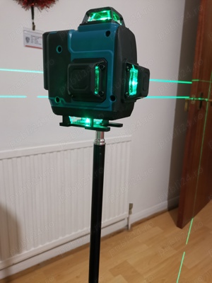 Nivela laser verde 16 linii 4 D, 360 Autonivekare - imagine 4