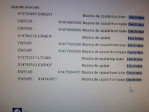 Curea masina de spalat Electrolux - imagine 4