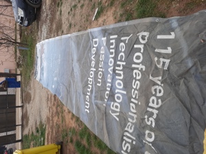 Vand prelata pentru umbrire 920x360 cm