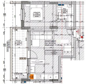 Apartament cu 2 dormitoare, intermediar, parcare, zona Cetatii - imagine 2