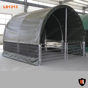 Cort pentru animale, adapost, grajd mobil - 4m x 4m  - imagine 2