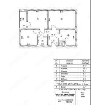 Apartament 3 camere - decomandat -proprietar - Giurgiului - Str Tatulesti - imagine 10