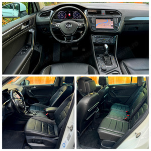 VW Tiguan R Line 2.0 TDI 190 C.P 4x4 Bord Virtual Panoramic Piele Unic Proprietar - imagine 7