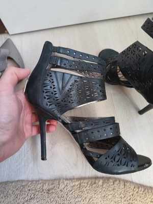 Sandale Sam Edelman Women's Alysia Dress Leather Heels Sandal Black, Size 39