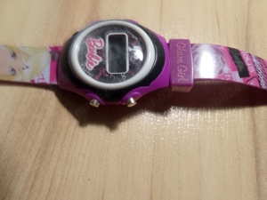 Ceas copii fete Barbie Glam Girl electronic aproape nou  - imagine 4