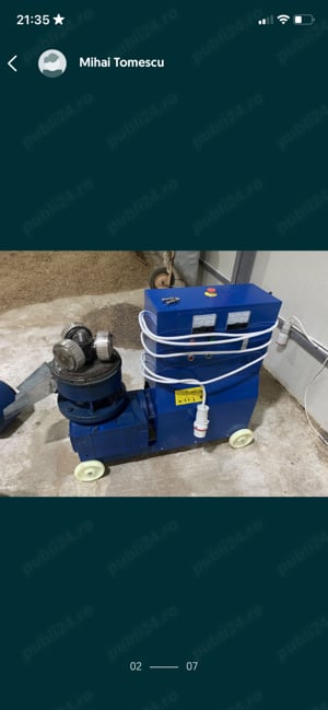 Masina de peleti 15kw