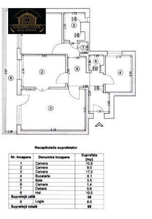 Drumul Taberei V. Argesului - 3 Camere Decomandat Renovat Integral Centrala - imagine 8