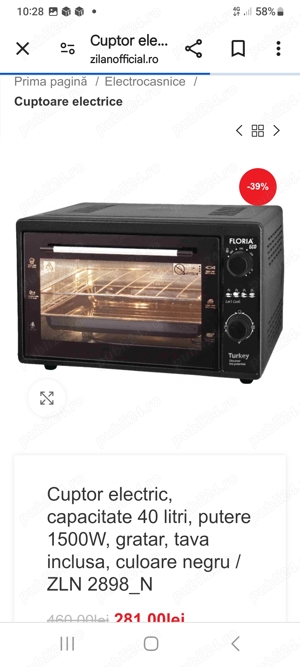 Vând dezumificator și cuptor electric 