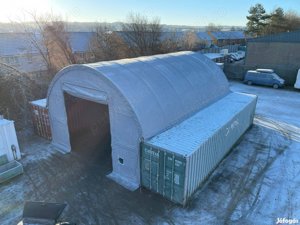 Cort container 8mx12m pentru containere de 40"