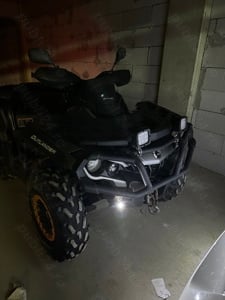 Vand Can-Am Outlander din 2013 versiunea XT 1000 , G2 , culoare atractiva gri 7730 km reali