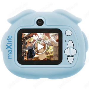 Vand Camera digitala pt. copii FOTO 3MP + VIDEO HD, Albastra, NOU 80 Lei - imagine 2