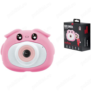 Vand Camera digitala pt. copii FOTO 3MP + VIDEO HD, Roz, NOU 80 Lei - imagine 3