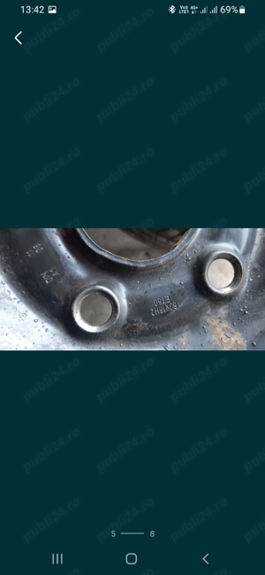 Jante otel R 15  5x112 WAG  Audi  - imagine 2