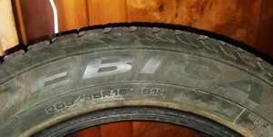 cauciuc iarna M+S 255/R15/16 - 4 buc - imagine 3