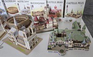 Puzzle-uri 3D - Colecție completă de 7 puzzle-uri de la Noriel - imagine 3