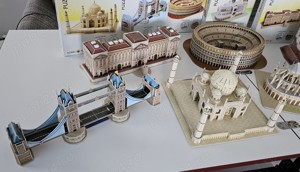 Puzzle-uri 3D - Colecție completă de 7 puzzle-uri de la Noriel - imagine 4