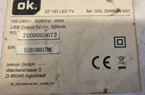 ok odl 32450 cv9202h-upw cvb32005 - imagine 4