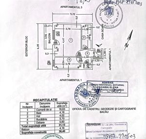 Garsoniera 38 mp  Profi Aeroport și 3.1 ha  extravilan in comuna Izvoru Berheciului sa - imagine 7