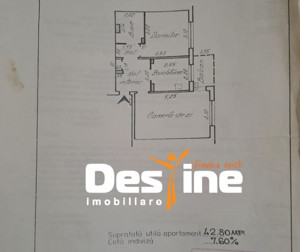 Apartament 2 camere, DECOMANDAT, zona DACIA - imagine 7