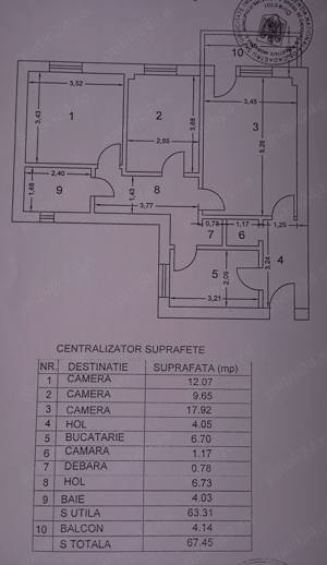 Vanzare apartament 3 camere Lujerului Cupolei, PROPRIETAR, et 1 din 10, decomandat, bloc izolat, cf1