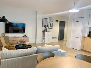 Apartament 2 camere, 53mp, etaj intermediar, cu terasa 14mp, parcare, zona VIVO - imagine 3