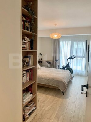 Apartament 2 camere, 53mp, etaj intermediar, cu terasa 14mp, parcare, zona VIVO - imagine 5