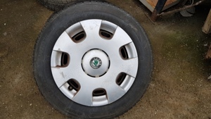 Vand set 4 Cauciucuri iarna Taurus cu tot cu jante tabla 165/70 R14 