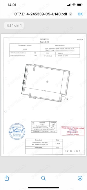 Spatiu comercial LA GRI,destinatie birou-firma,vad stradal,One Cotroceni Park,bloc 2024, - imagine 8