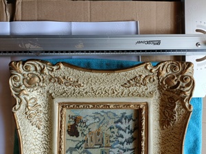 TABLOU Goblen inramat Peisaj de Iarna - imagine 3