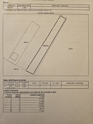 Teren Intravilan 1360 mp.Iecea Mare - imagine 3