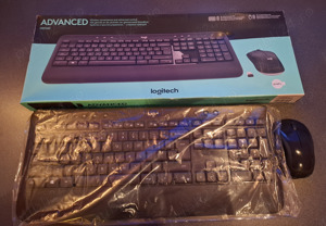 Kit tastatura + mouse wireless, Logitech MK540 Advanced