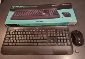 Kit tastatura + mouse wireless, Logitech MK540 Advanced - imagine 2