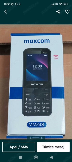 telefon Maxcom MM  - imagine 2