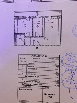 Proprietar vând apartament 2 camere Confort Urban Rahova - imagine 6