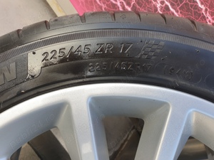 Vand urgent jante aliaj opel r17 1000.lei  - imagine 2