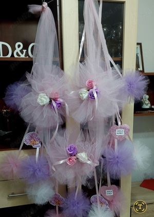 Vand accesorii pt botez si nunti