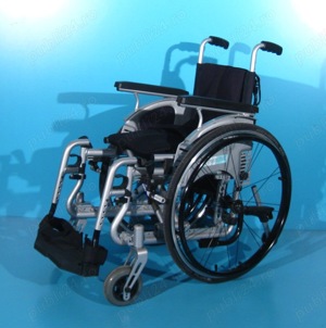 Scaun cu rotile din aluminiu semiactiv B+B   latime sezut 36 cm