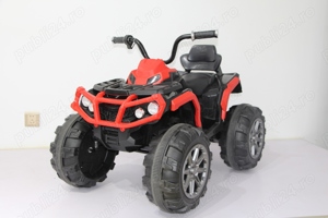 ATV electric, Kinderauto Offroad 2x 45W 12V cu scaun tapitat - imagine 3