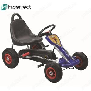 GO Kart cu pedale, 3-6 ani, Kinderauto A-05-1, roti Gonflabile - imagine 2