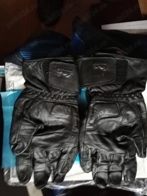 Manusi biker piele