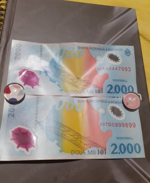 vand doua bancnote cu eclipsa 