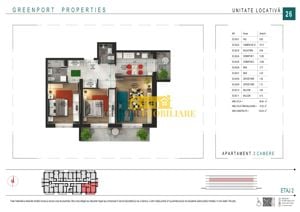 Apartament 3 camere Loc de parcare BONUS Theodor Pallady