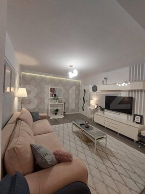 Apartament cu 3 camere, 57 mp, zona de sud