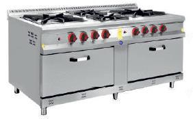 ARAGAZE pe GAZ cu 2,FOC,3, 4, 6, și 8 FOCURI Mari cu CUPTOR   Dotări - imagine 2