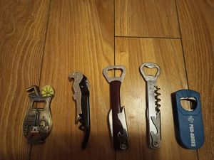 7 Desfacatoare de sticle foarte vechi Paris Eiffel Psd etc vintage colecție 