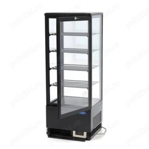 Vitrina frigorifica produse patiserie 98 l - temperatura de la 0  pana la +12 C   neagra - imagine 3