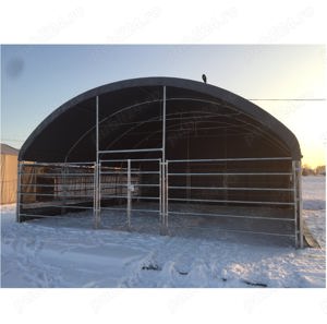 Cort pentru animale   adapost   grajd mobil - 8m x 8m  - imagine 2