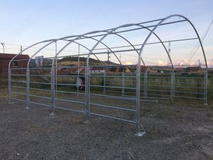 Cort pentru animale   adapost   grajd mobil - 8m x 8m  - imagine 3